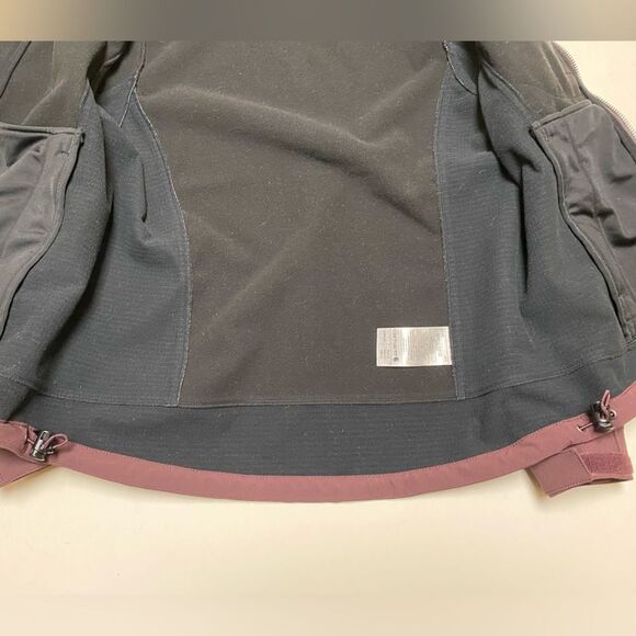 Carhartt Women’s Deep Wine Kentan Full Zip Work Jacket Sz M - Picture 11 of 13